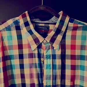 Crown & ivy mens long sleeve 3 XLT